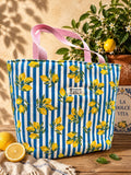 Sac cabas artisanal – Collection Dolce Vita 🍋🌸