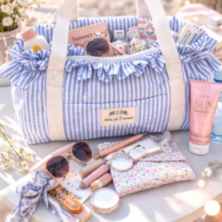 Sac Matelassé en tissu léger gaufré