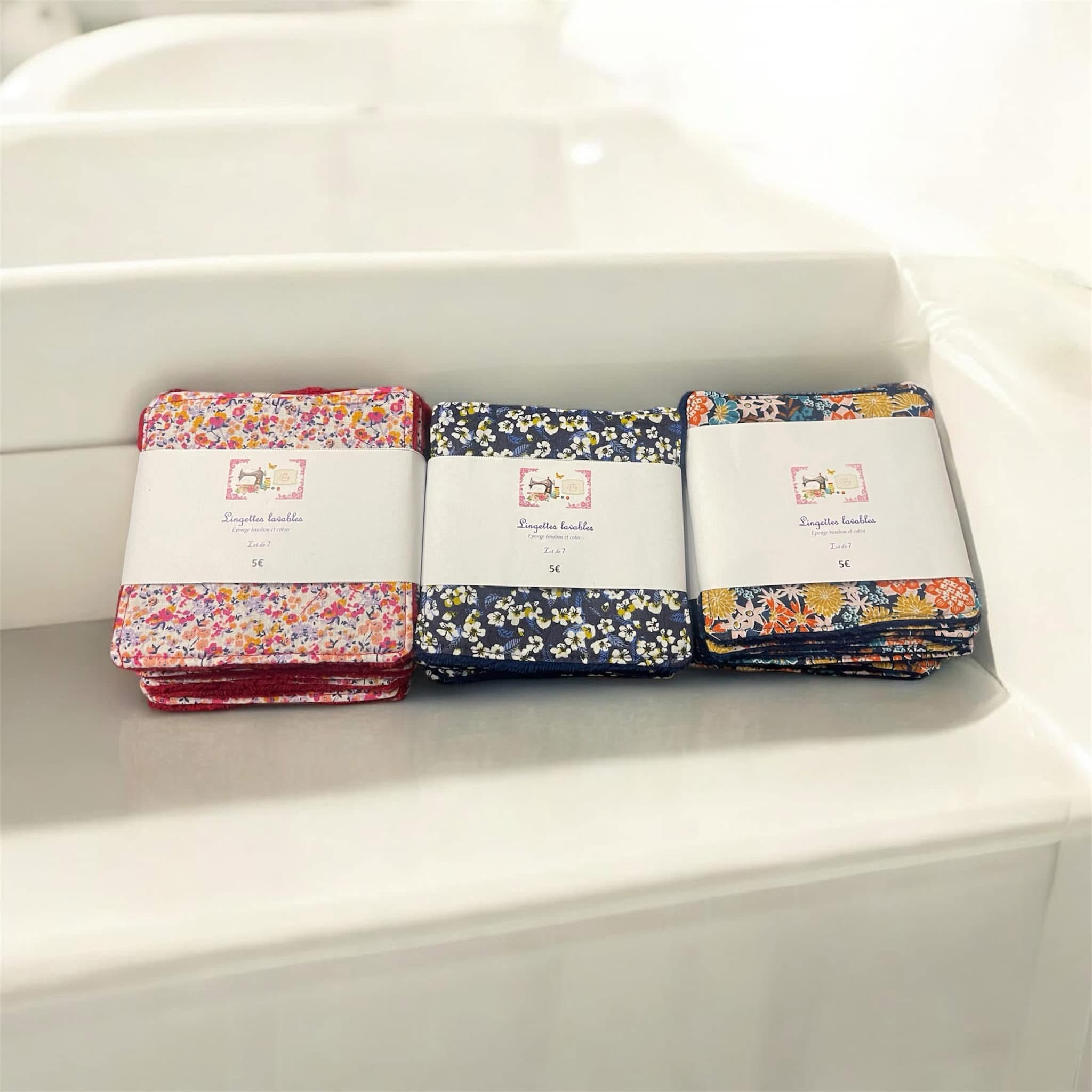 7 lingettes lavables – Image 2